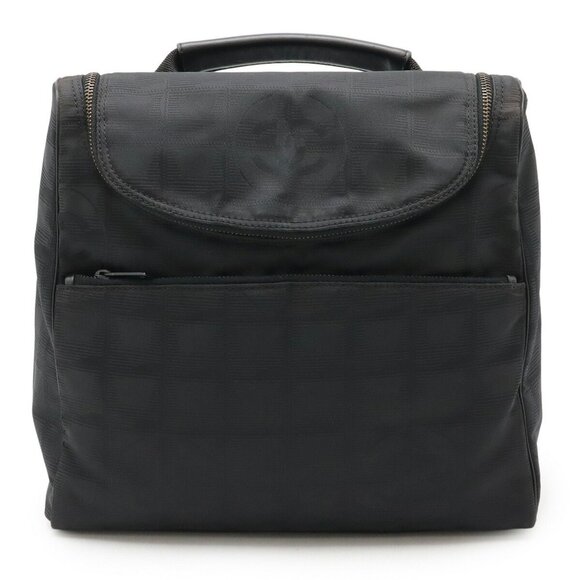 CHANEL Black Leather Shoulder Bag - Picture 1 of 10